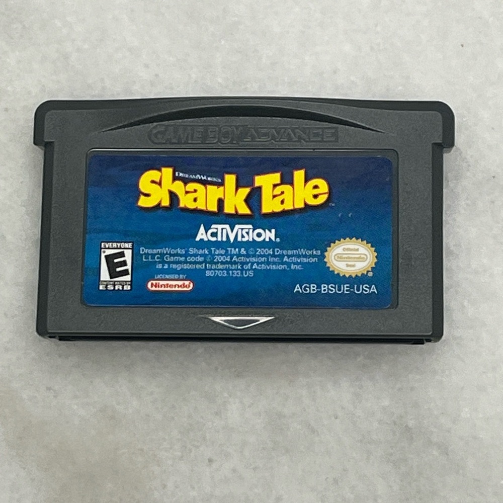 5 for $60 shark tale gameboy advance GBA loose cartridge